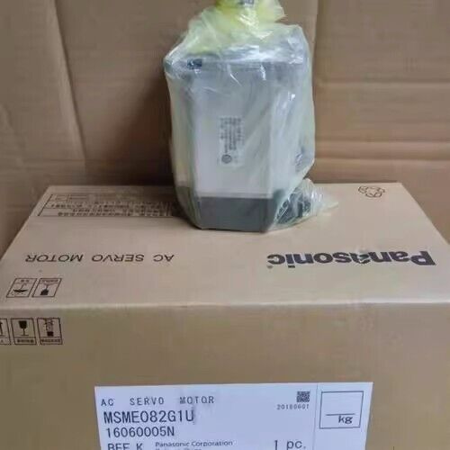 1 STCK. Panasonic MSME082G1U Servomotor Neu im Karton Schnellversand - Bild 1 von 2