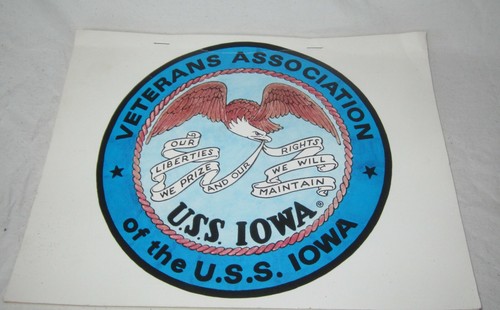 VTG Rare 1987 Veterans Association if the USS Iowa Reunion Roster Publication