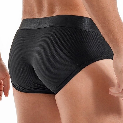 JOCKMAIL Herren Boxershorts Netzbeutel Unterwäsche tailliert schnell trocknende Unterhose @ - Bild 15 von 27
