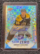 2019-20 UD ICE - Sub Zero Rookies Auto - #SZ-32 Karson Kuhlman