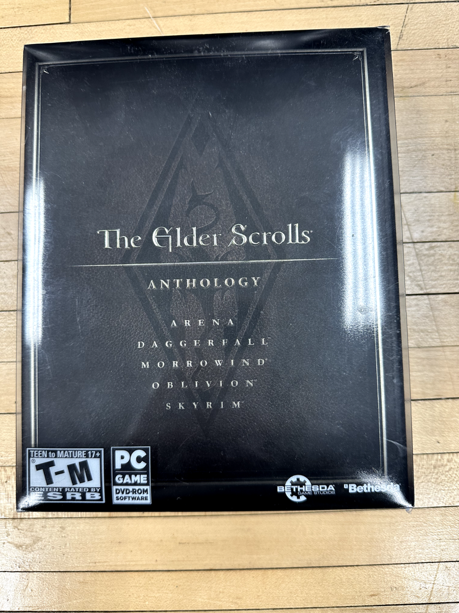 The Elder Scrolls Anthology Collectors Set Complete With Maps PC 