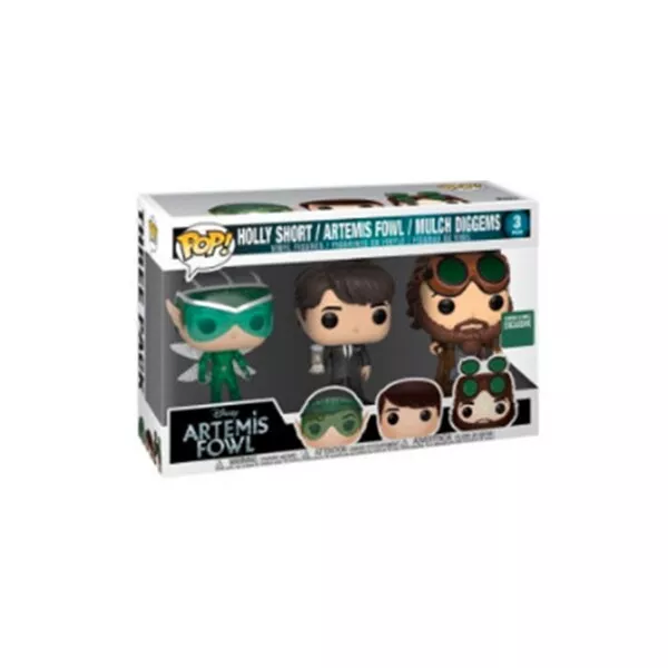 Funko Pop! Artemis Fowl - Artemis, Mulch and Holly - 3-Pack