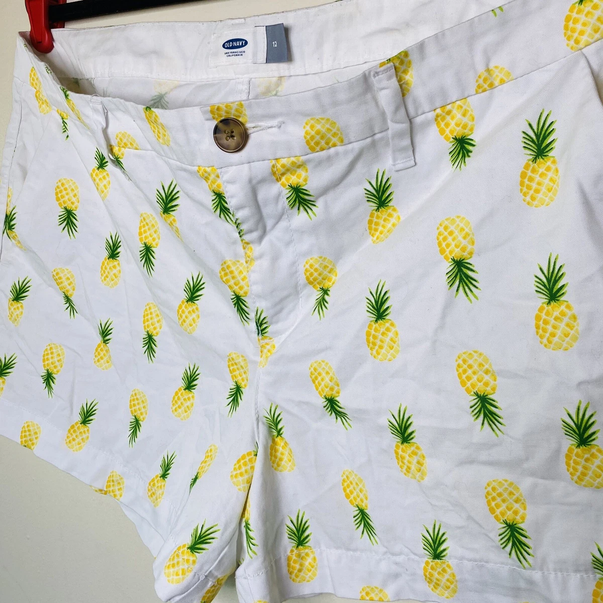 Old navy pineapple shorts cheap