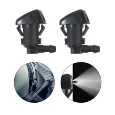 2Pcs Car Repair Front Windshield Washer Nozzles Replace for Ford Edge 2007-2010