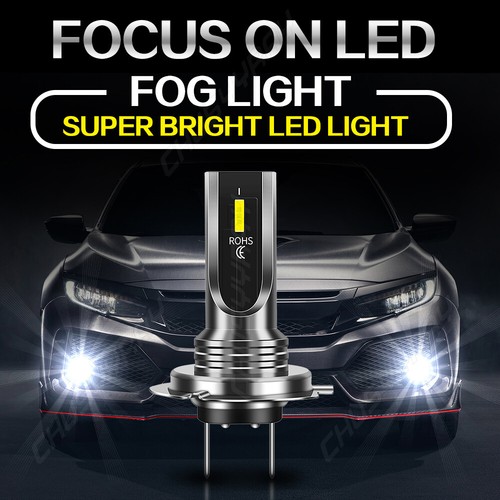 White H7 LED Headlight Motorcycle Bulbs For Suzuki Hayabusa GSX1300R 1999-2007 - Picture 7 of 9