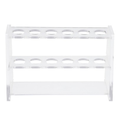  12 -hole Colorimetric Tube Rack Multi-functional Test Vial Organizer