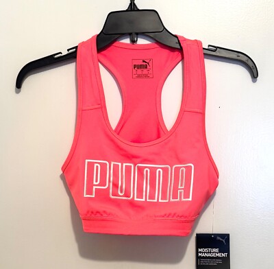 NWT Women s PUMA 4Keeps Mid Impact Bra S MSRP $30