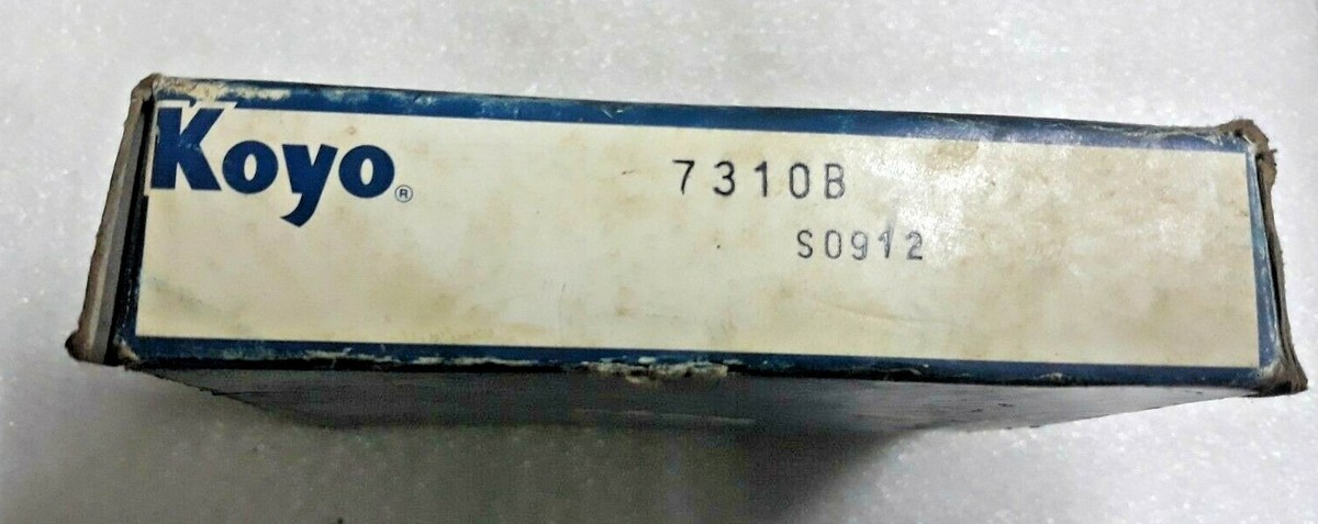 8/2 こよ◆Bジュエル×1 7310 B KOYO JAPAN Angular Contact Ball Bearing 50x110x27mm NEW BOX