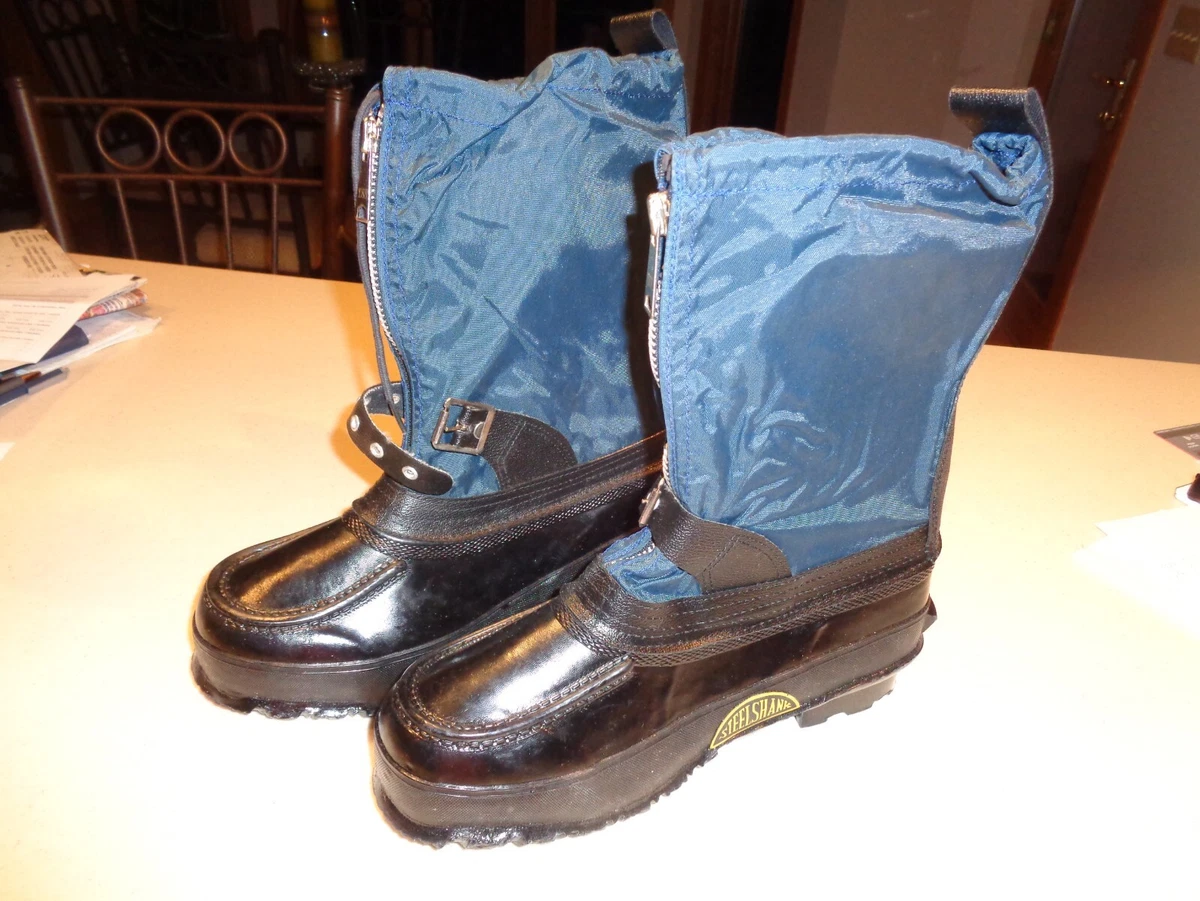 Steel shank snow boots top
