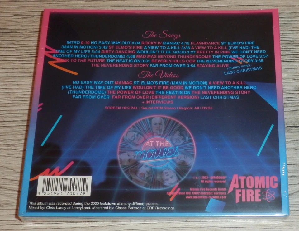 AT THE MOVIES Soundtrack of your Life Vol. 1 Movie Hits of the 80's CD+DVD 2022* - Bild 2 von 4