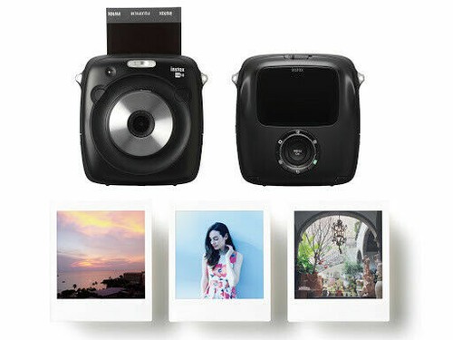 FUJIFILM Instax SQUARE SQ10 Digital Camera White LCD Scratch 
