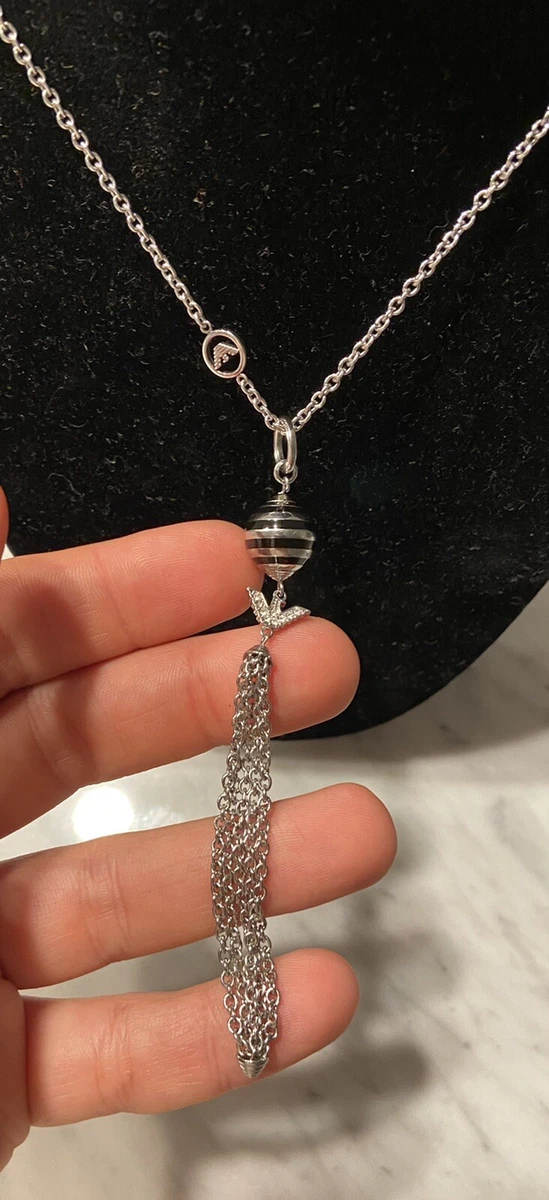 Emporio Armani Silver Fashion Necklaces & Pendants for sale | eBay