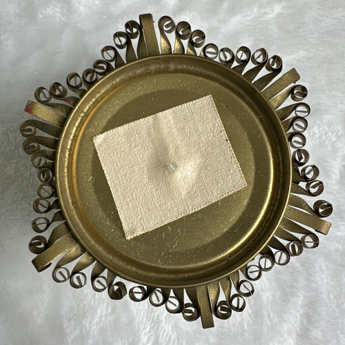Vtg Handmade Aluminum Tramp Art Tin Can Doll Furniture Scroll Sofa Chairs Table - Picture 16 of 24