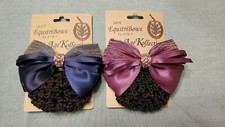 PRI RHINESTONE SATIN SHOW HAIR BOW
