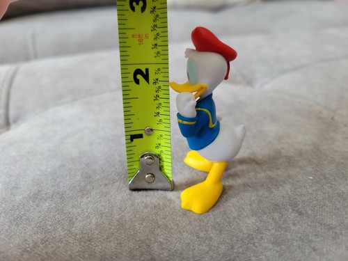 "Figura vintage del pato Donald de 2,5" de PVC plegable de goma" de Disney - Imagen 5 de 6