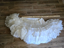 vintage partners please malco med petticoat square dance skirt crinoline AS IS