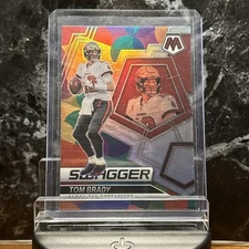 2022 Panini Mosaic TOM BRADY SP Swagger Silver Mosaic #SW-1 Tampa Bay Buccaneers