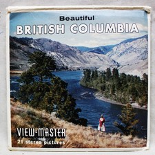 SAWYERS VIEW MASTER REELS A- 014 BRITISH COLUMBIA CANADA 1950s 1960s VINTAGE
