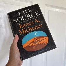 1965 Religious Vintage Historical Book "The Source" 1st Edition James Michener