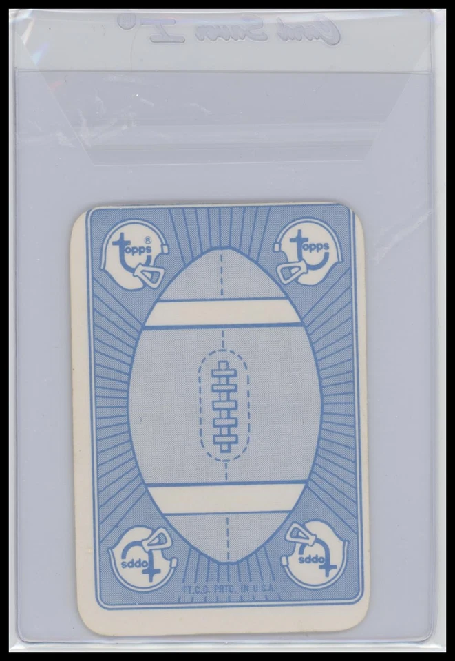 1971 Topps #45 MacArthur Lane Game Inserts - Image 2 of 2