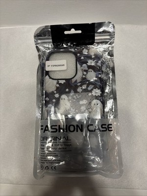 Ghost Pattern iPhone 15 Pro Max Case   Slim Protective Fashion Case