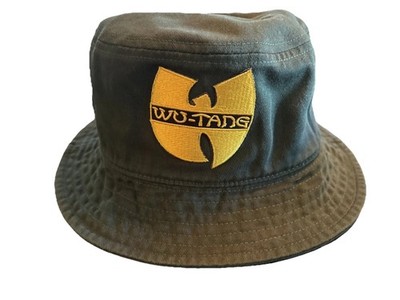 Shaolin Wu Tang Clan Patch Hip Hop Bucket Hat Hunter Green Size L/XL
