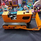 Vintage Tonka T-6 Bulldozer 70’s Movable Blade Rubber On Tracs all Orginal