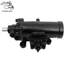 Black Power Steering Gear Box 1980-1993 For Dodge D150 D350 W150 Pickup Truck