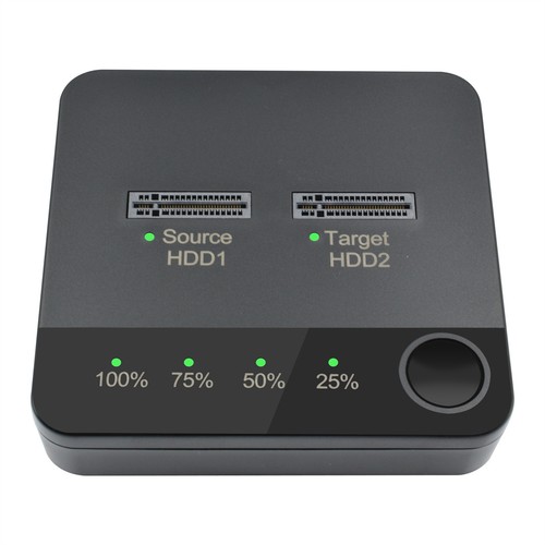 M.2 SATA Docking Station Type C to SATA SSD External Hard Drive B+M Key Adapter - Photo 4/12
