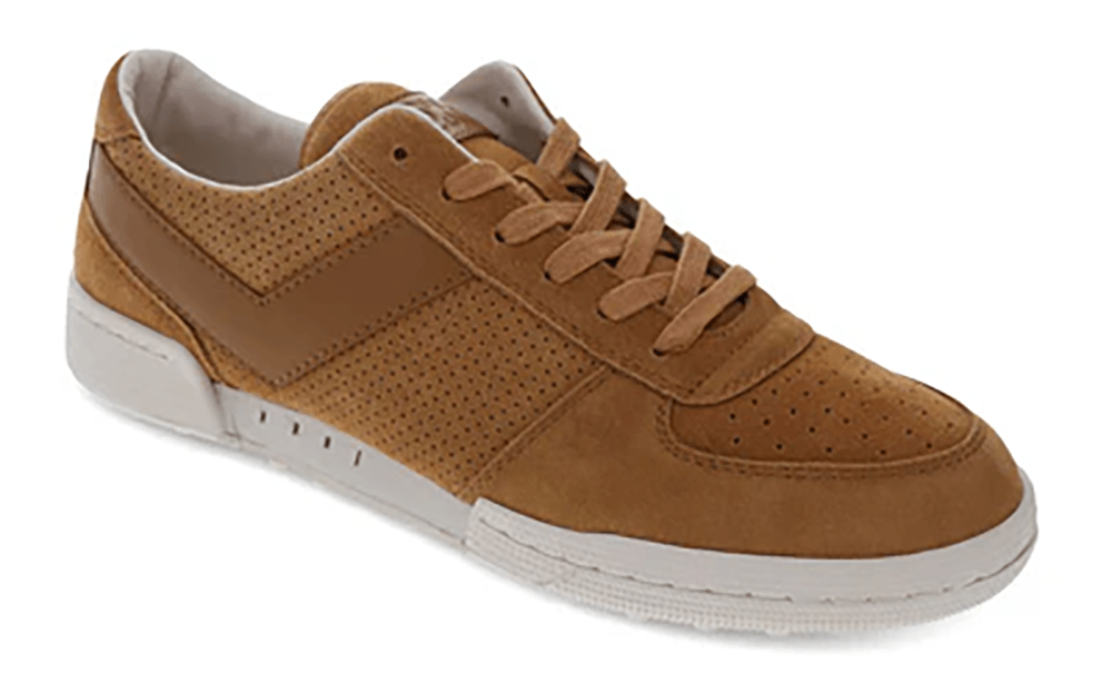 Sneakers alla moda Pony uomo LINEBACKER LUX [marrone bianco sporco] 55010057