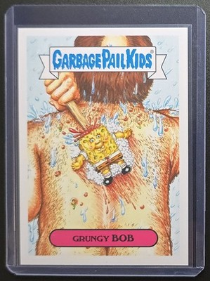 2016 Garbage Pail Kids Prime Slime Trashy TV Grungy Bob 5a