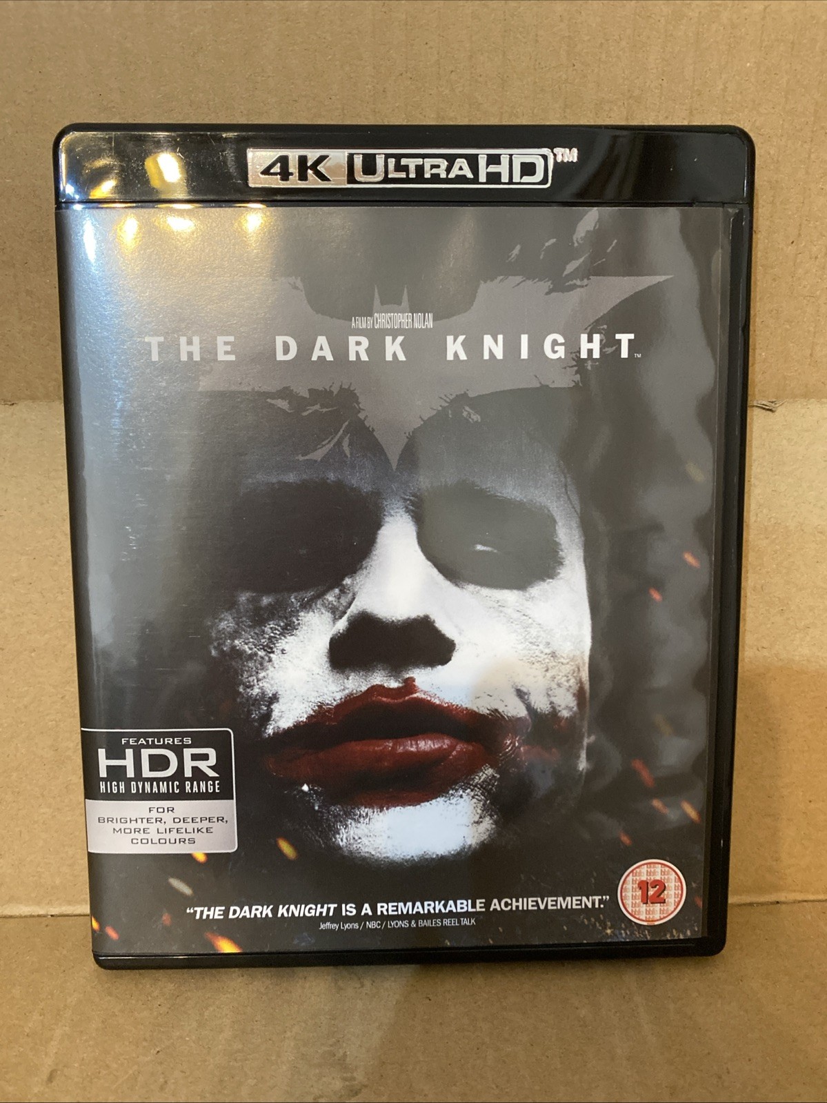 The Dark Knight [4K UHD Blu-ray] [Region Free] [2008]