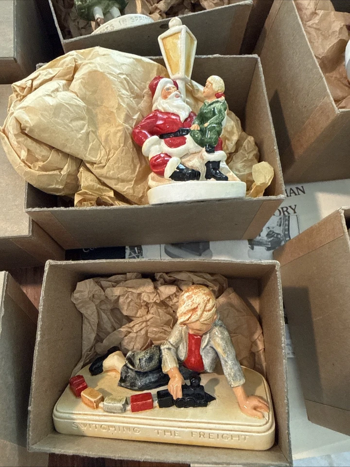 Lote 9 miniaturas de Sebastián con cajas figuras americanas ~ de colección 3 Literatura firmada Foto 3 de 4