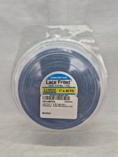 Walker Lace Front Support Tape 1" roll 36 Yard Wig toupee Blue Liner