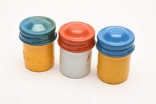 3X Kodak metal film canister for 35mm film, Clean