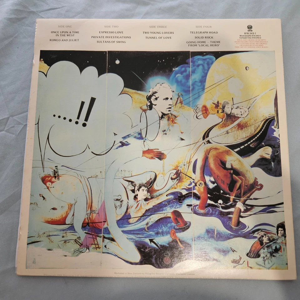 Alchemy Dire Straits Live 2 пластинки винил | 1988 NZ Pressing (EX) - Изображение 3 из 4