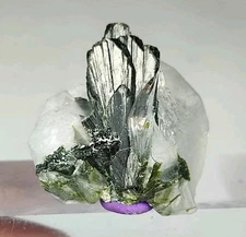 Epidote Combined With Quartz Specimen Having Beautiful Growth-Pak.