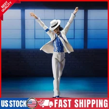 Michael Jackson Action Figure Smooth Criminal Moonwalk Collectable Model Toys US