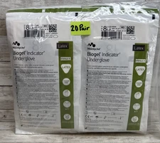 Biogel Indicator UnderGlove Latex Surgical Gloves *20 Pair* Size: 8.5 *See Date*