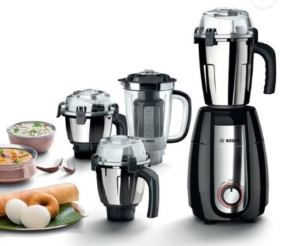#ad BOSCH TRUEMIXX PRO MIXER GRINDER 1000W MGM8842MIN 4 Jars Black $158.41
