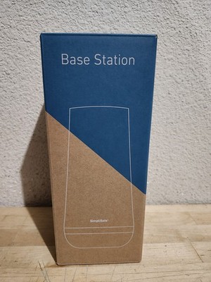 NEW SIMPLISAFE HOME SECURITY BASE STATION w/POWER ADAPTER GEN3 BS3W WHITE