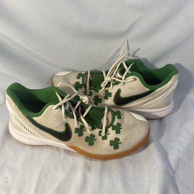 Nike Kyrie Flytrap 2 White Green Celtics Basketball Shoes  Men 13