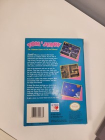 Tom & Jerry Nintendo NES Complete CIB - Box Excellent!