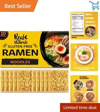 Gluten Free Ramen Noodles 10 Pack Low Sodium Brown Rice Pasta