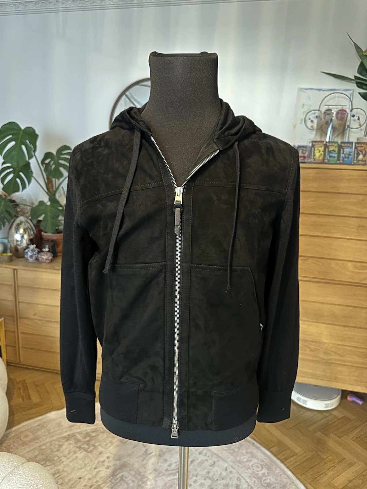 Tom Ford Leather Wool Jacket Size 46 EU / 36 US RRP 2.499$ Leather Black image 2