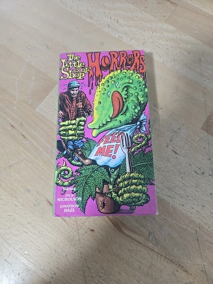The Little Shop Of Horrors 1987 Star Classics VHS Tape  Tested/Working Clean Foto 2 de 4