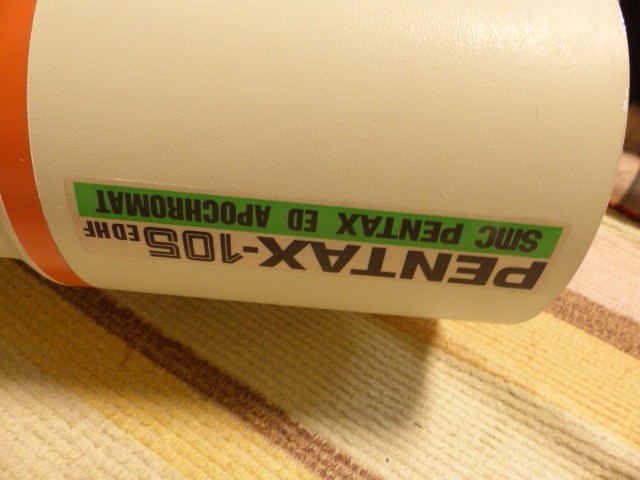 PENTAX 105EDHF ペンタックス 105EDHF鏡筒 pentax ケース付き