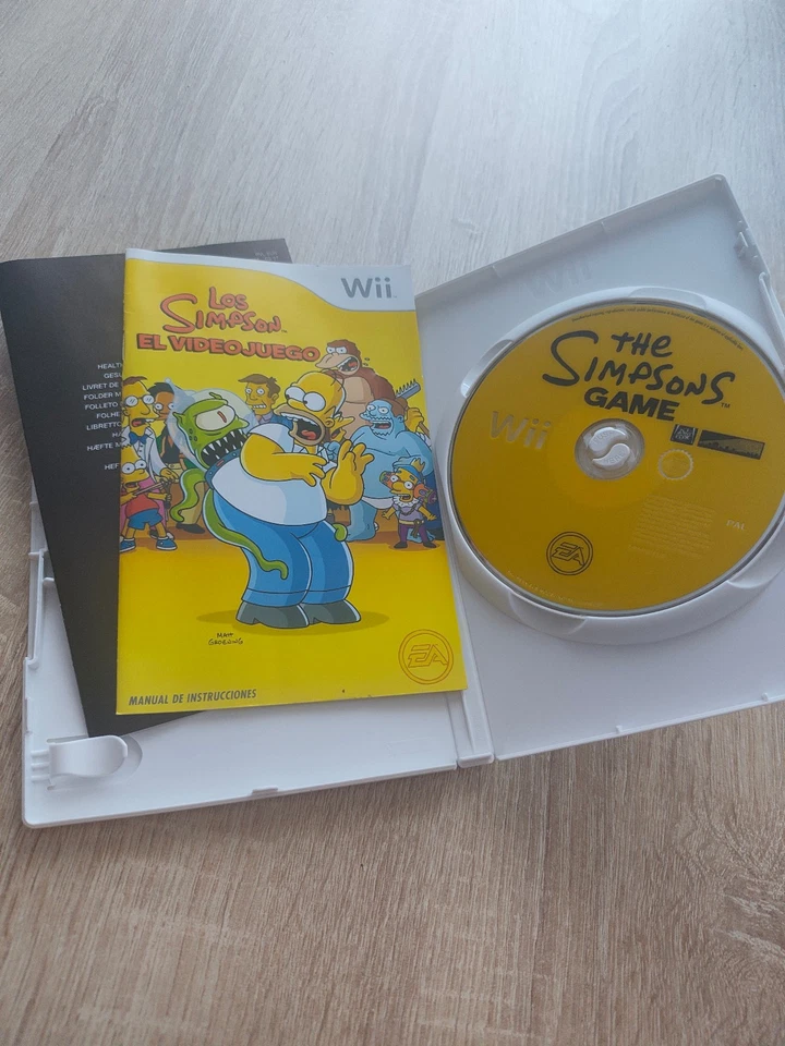 LOS SIMPSON EL VIDEOJUEGO | Nintendo Wii | PAL ESP | COMPLETO, foto 2 de 3