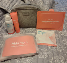 Frida Mom Breastfeeding Survival Kit w/ Nipple Cream, Lactation Breast Pad Kit