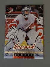 2005-06 Fleer Ultra Jimmy Howard #270 Rookie Card Detroit Red Wings RC
